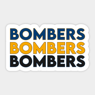 Ithaca bombers Sticker